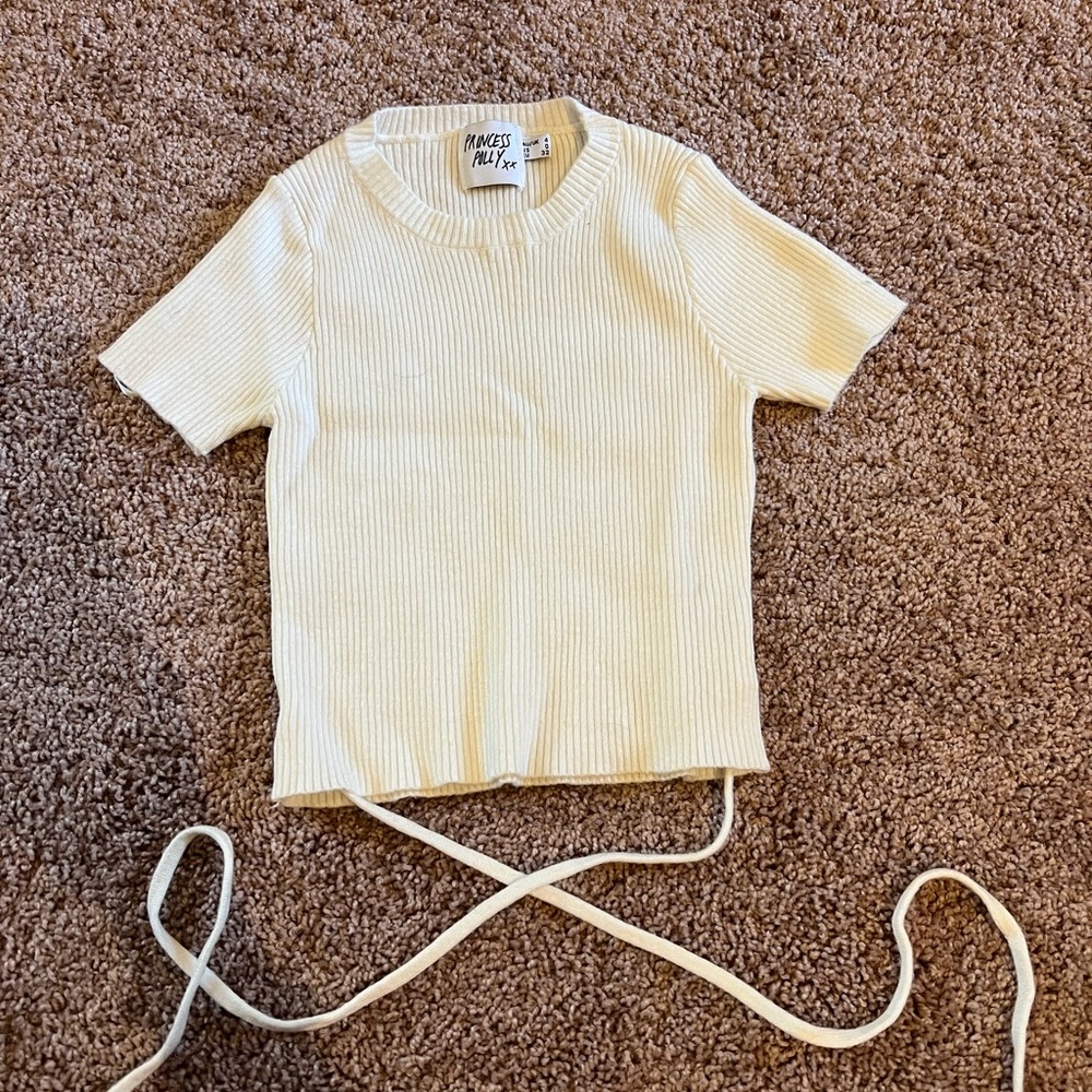 Princess polly crop shirt